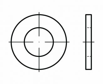 DIN 125 A Podkładki płaskie