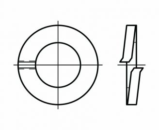 DIN 127 Podkładki sprężyste