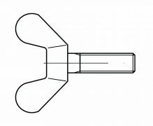 DIN 316, Śruby skrzydełkowe