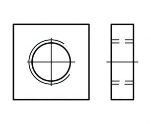 DIN_562_Nakręki_kwadratowe_niskie