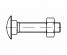 DIN 603 Śruby z łbem grzybkowym z podsadzeniem