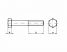 DIN 931 Śruby z łbem sześciokątnym z gwintem na części długości tr