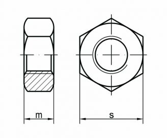 DIN 934 Nakrętki sześciokątne v5