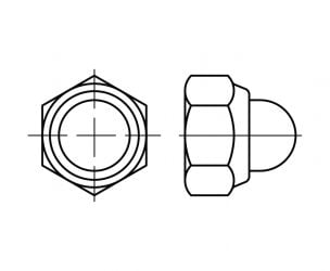 DIN_986_Nakrętki_kołpakowe_samohamowane_z_wkładką_niemetalową